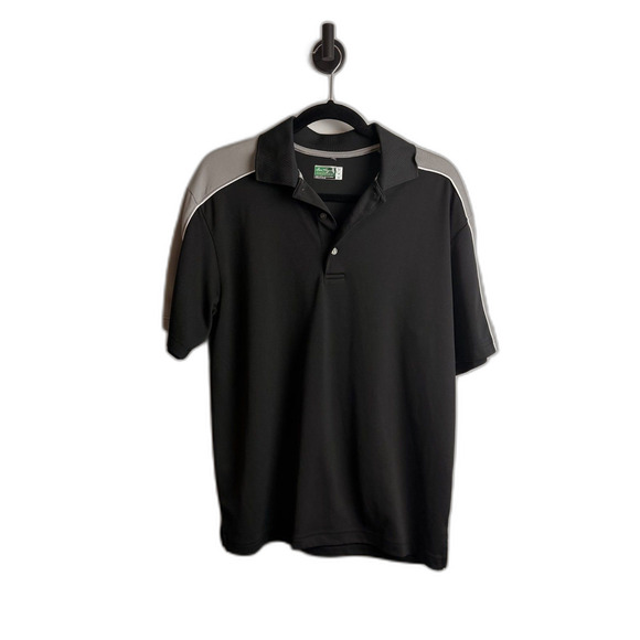 Ben Hogen Other - Ben Hogan Performance Polo Shirt Mens Medium Black Gray Golf Athletic